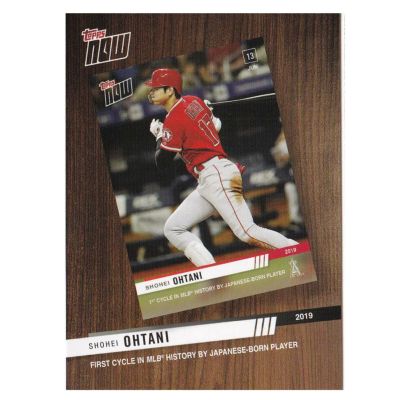 MLB 大谷翔平 エンゼルス トレーディングカード/スポーツカード 4th Player In Modern Era Topps | セレクション |  MLB NBA NFL プロ野球グッズ専門店 公式オンラインストア