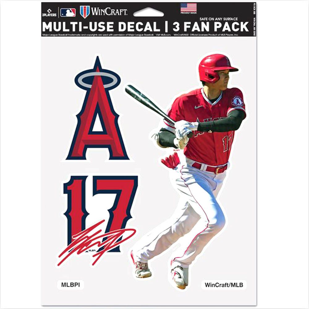 Mlb ロサンゼルス エンゼルス 大谷翔平 ステッカー シール セット バッティング セレクション Mlb Nba Nfl プロ野球グッズ専門店 公式オンラインストア