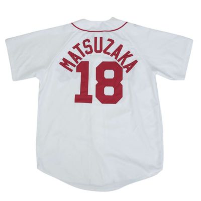 Vintage #18 DAISUKE MATSUZAKA Boston Red Sox MLB Majestic Jersey M