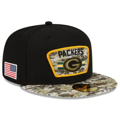 NFL キャップ パッカーズ 2021 サルートトゥサービス Salute To Service 59FIFTY Fitted ニューエラ/New Era 21STSC
