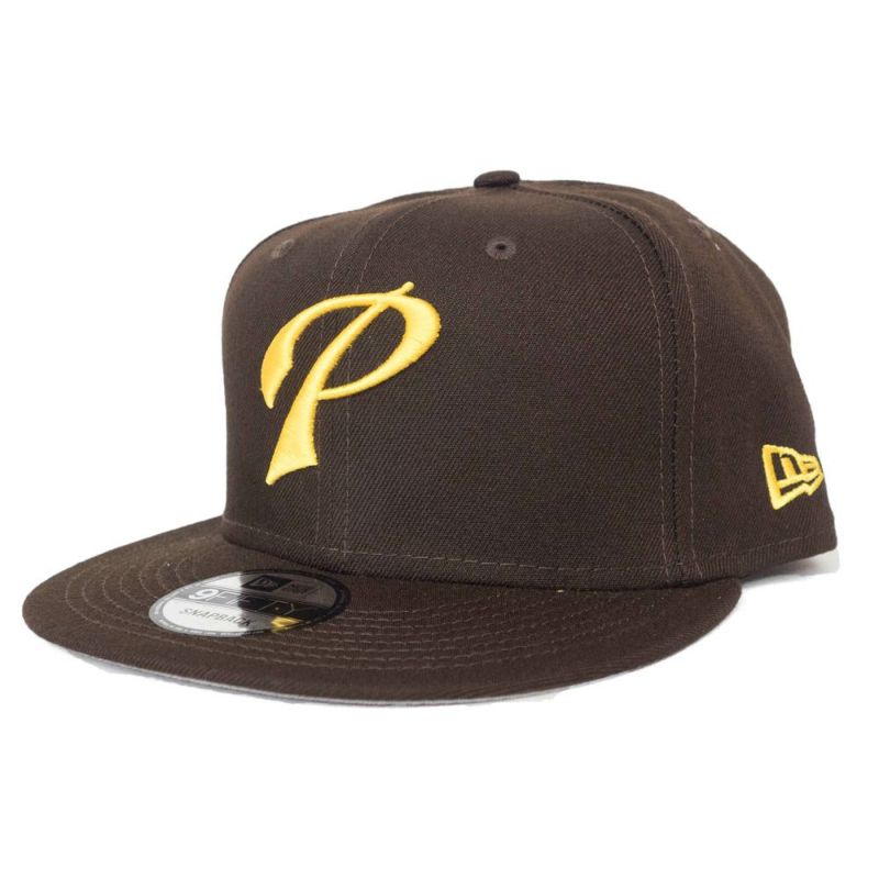 MLB パドレス キャップ P Logo 9FIFTY スナップバック ニューエラ/New Era ブラウン ゴールド | セレクション | MLB  NBA NFL プロ野球グッズ専門店 公式オンラインストア