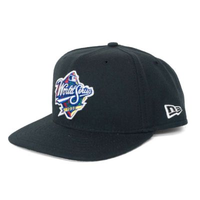 MLB キャップ 1999ワールドシリーズ スナップバック 経年劣化アリ ニューエラ/New Era ブラック