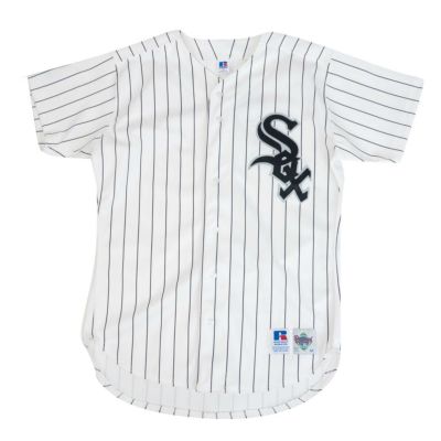 Nike Men's Replica Chicago White Sox Eloy Jimenez #74 Black Cool