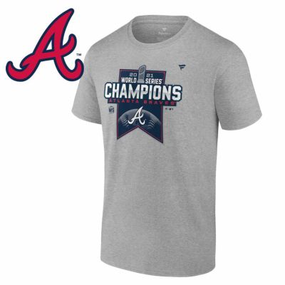 MLB ブレーブス Tシャツ 2021 ワールドシリーズ 優勝記念 ロッカールーム Champion Locker Room 21wschamp