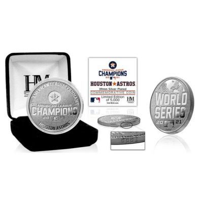 MLB アストロズ 2021 ア・リーグ優勝記念 Silver Coin シルバー