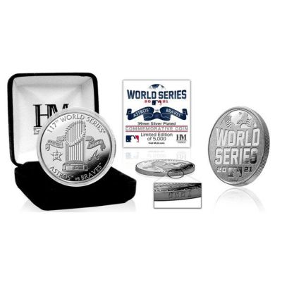 MLB ブレーブス コイン 2021 ナ・リーグ優勝記念 Silver Coin シルバー