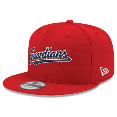 MLB ガーディアンズ キャップ 9FIFTY スナップバック アジャスタブル Hat ニューエラ/New Era レッド
