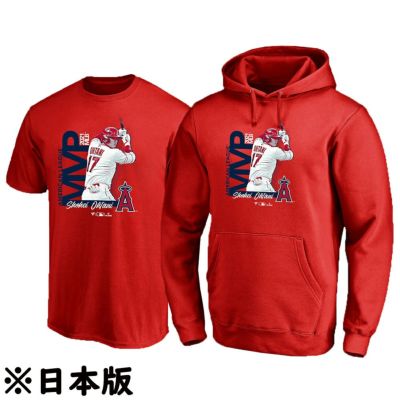MLB 大谷翔平 エンゼルス パーカー ＆ Tシャツ セット 2021 MVP受賞