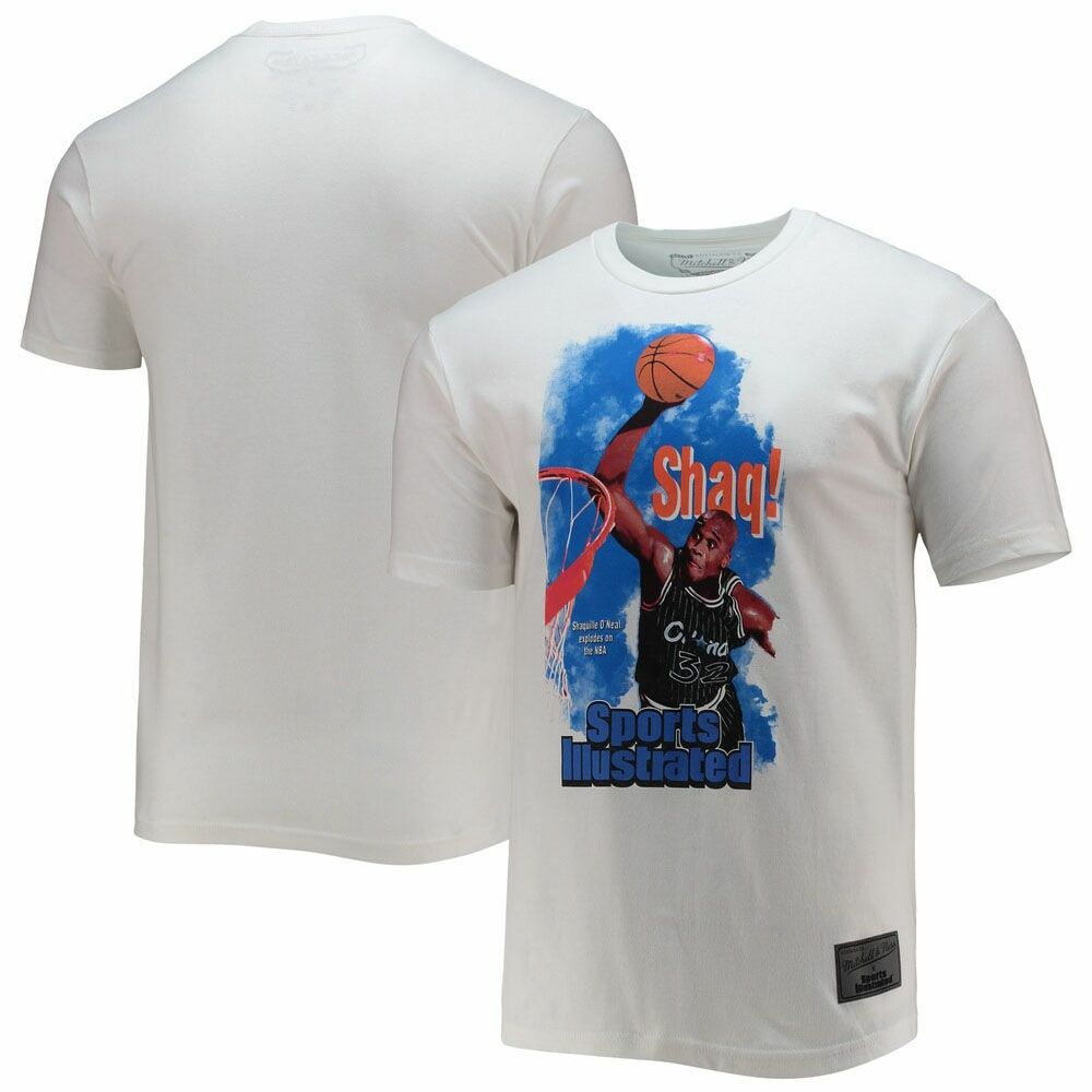 Nba シャキール オニール オーランド マジック Tシャツ レジェンドプレイヤーイラスト ミッチェル ネス Mitchell Ness ホワイト23mn特集 セレクション Mlb Nba Nfl プロ野球グッズ専門店 公式オンラインストア