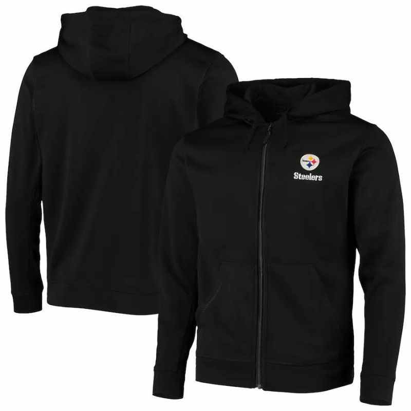 NFL スティーラーズ パーカー Trophy フルジップ フーディー Hoodie Dunbrooke ブラック | セレクション | MLB  NBA NFL プロ野球グッズ専門店 公式オンラインストア