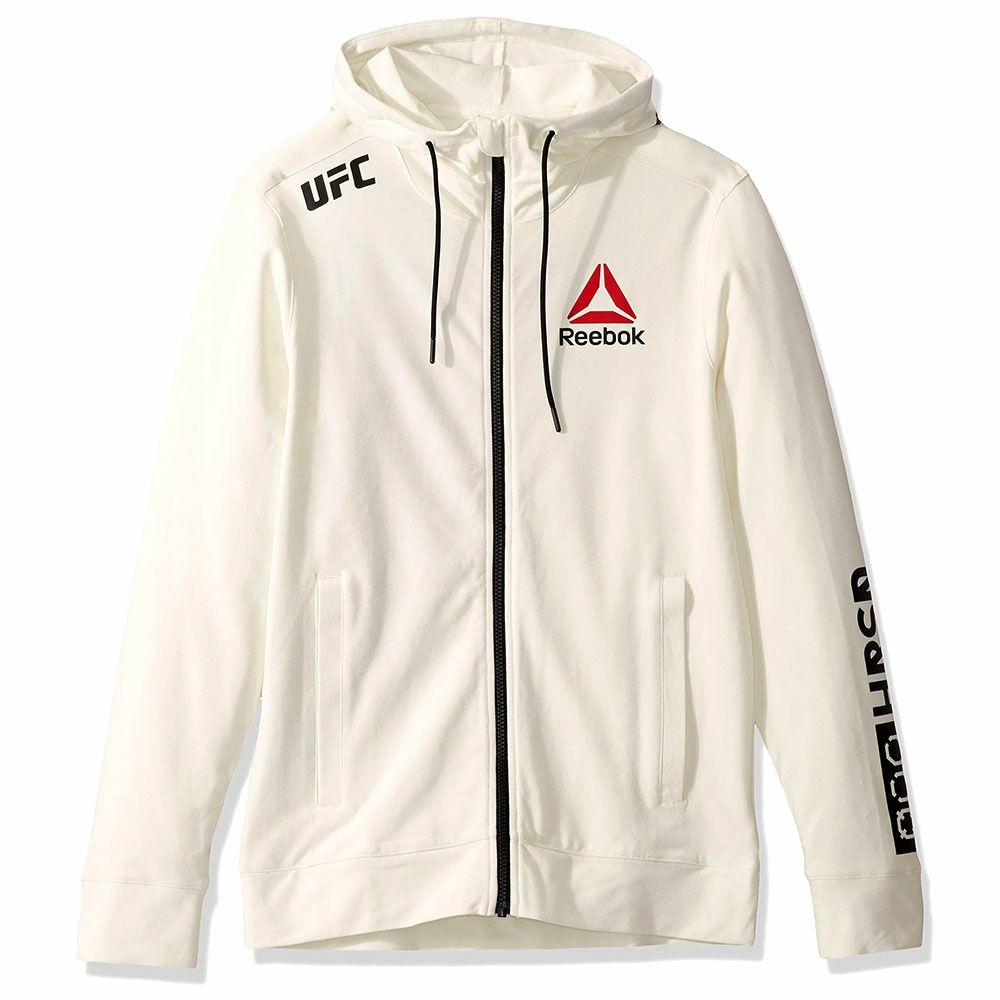 UFC パーカー リーボック Reebok パーカー フーディー フルジップ 
