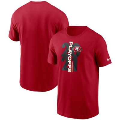 NFL 49ers Tシャツ 2021 NFL プレーオフ進出記念 Playoffs バウンド Tee ナイキ/Nike スカーレット