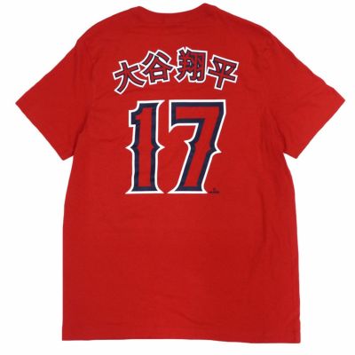 MLB 大谷翔平 エンゼルス Tシャツ 漢字 ネーム&ナンバー 二刀流 Tee