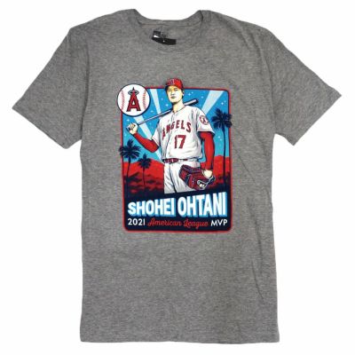 Fanatics Branded Shohei Ohtani Red Los Angeles Angels 100th Career Home Run T-Shirt