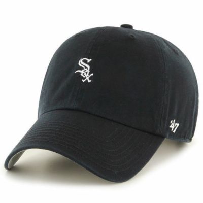 MLB ホワイトソックス キャップ ベースランナー クリーンナップ カーブバイザー 帽子 ハット  47 Brand ブラック
