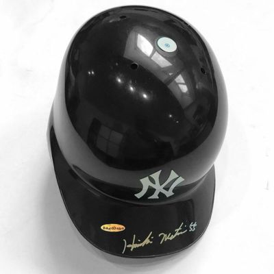 MLB 松井 秀喜 ヤンキース ヘルメット 直筆サイン入り ルーキー Rookie Autographed Batting Helmet UpperDeck