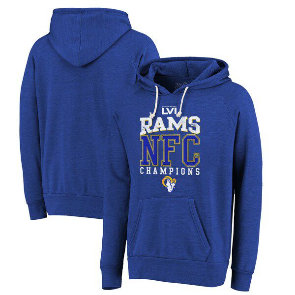 NFL ラムズ パーカー 2021 NFC カンファレンス 優勝記念 Champions Get Big Pullover  マジェスティック/Majestic ロイヤル | セレクション | MLB NBA NFL プロ野球グッズ専門店 公式オンラインストア