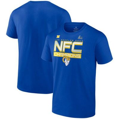 NFL ラムズ Tシャツ 2021 NFC カンファレンス 優勝記念 Champions Iconic Slant ロイヤル