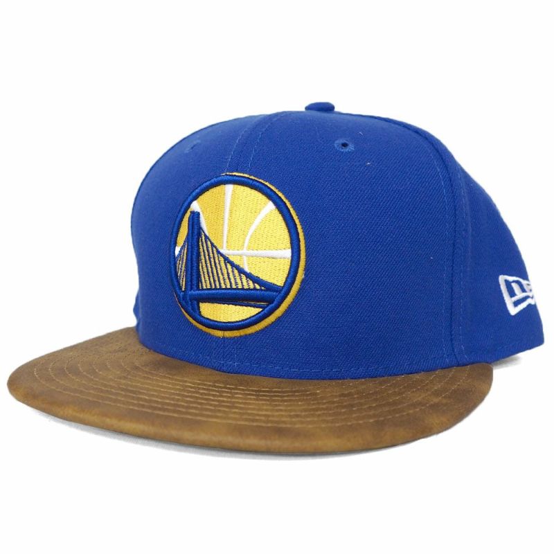 NBA ウォリアーズ キャップ チーム バッター スナップバック チームロゴ 帽子 ニューエラ/New Era Royal/Bown | セレクション  | MLB NBA NFL プロ野球グッズ専門店 公式オンラインストア