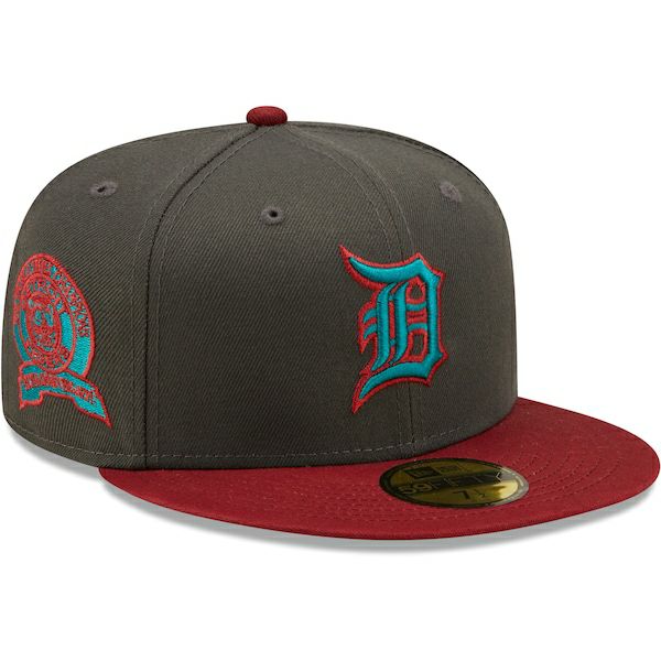 MLB タイガース キャップ 1968 ワールドシリーズ 50th Anniversary Titlewave 59FIFTY ニューエラ/New  Era Graphite/Cardinal | セレクション | MLB NBA NFL プロ野球グッズ専門店 公式オンラインストア