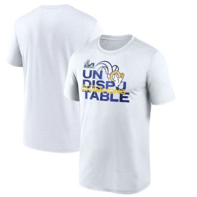 NFL ラムズ Tシャツ 第56回 スーパーボウル 優勝記念 Super Bowl LVI Champions Roster Tee ナイキ/Nike ホワイト