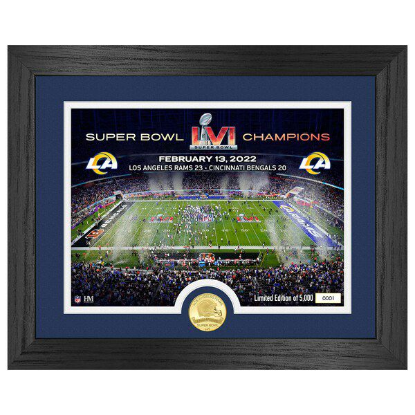 NFL ラムズ グッズ 第56回 スーパーボウル 優勝記念 Super Bowl LVI Champions コイン フォトフレーム Highland  Mint | セレクション | MLB NBA NFL プロ野球グッズ専門店 公式オンラインストア