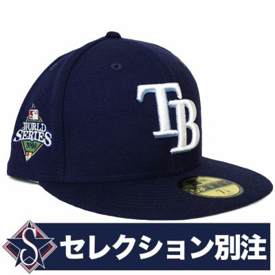 MLB タンパベイ・レイズ キャップ ワールドシリーズ World Series 2008 別注 サイド パッチ Patch 59FIFTY 帽子 ニューエラ/New Era【nejp】