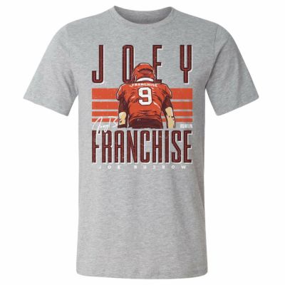 NFL ジョー・バロウ ベンガルズ Tシャツ Cincinnati Joey Franchise T-shirt 500level ヘザーグレー