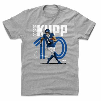NFL クーパー・カップ ラムズ Tシャツ Inline WHT T-shirt 500level ヘザーグレー