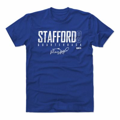 NFL マシュー・スタッフォード ラムズ Tシャツ Los Angeles Font T
