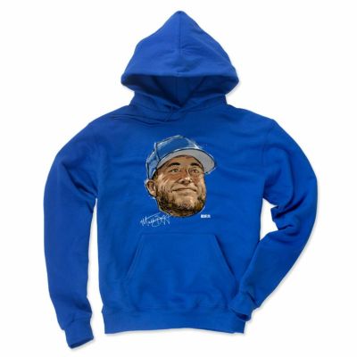NFL マシュー・スタッフォード ラムズ パーカー Smile WHT Hoddie フーディー 500level ロイヤルブルー