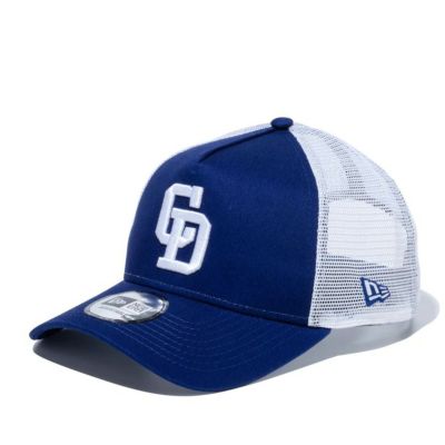 中日ドラゴンズ グッズ メッシュキャップ 9FORTY A-Frame トラッカー メッシュ Cap ニューエラ/New Era ロイヤル ホワイト