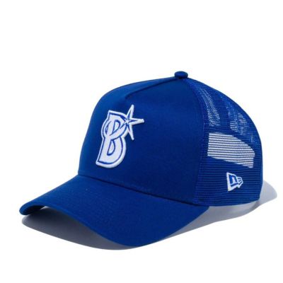 横浜DeNAベイスターズ グッズ メッシュキャップ 9FORTY A-Frame トラッカー メッシュ Cap ニューエラ/New Era ロイヤル