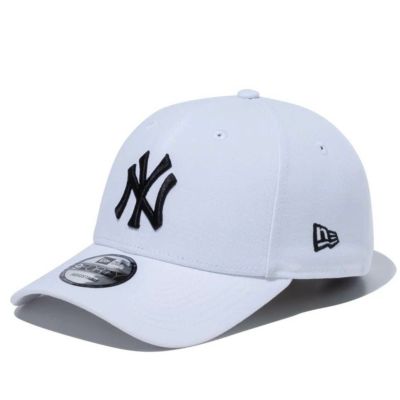 MLB ヤンキース キャップ リーグ 9FORTY ベルクロ アジャスタブル Cap ニューエラ/New Era ホワイト ブラック【nejp】