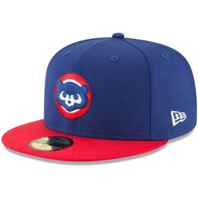 MLB カブス 帽子 クーパーズタウン Cooperstown Collection Logo 59FIFTY Fitted ニューエラ/New Era Royal/Red