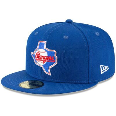 MLB レンジャーズ 帽子 クーパーズタウン Cooperstown Collection Logo 59FIFTY Fitted ニューエラ/New Era ロイヤル