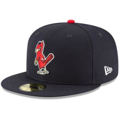 MLB カージナルス 帽子 クーパーズタウン Cooperstown Collection Logo 59FIFTY Fitted ニューエラ/New Era ネイビー