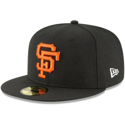 MLB サンフランシスコ・ジャイアンツ 帽子 クーパーズタウン Cooperstown Collection Logo 59FIFTY Fitted ニューエラ/New Era ブラック
