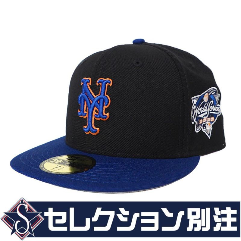 ブランドグッズ NEW ERA 59FIFTY メッツ 2000 ワールドシリーズ 海外