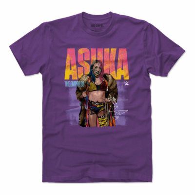 WWE アスカ Tシャツ プレーヤー アート コットン 500Level ブラック