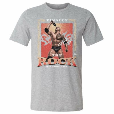 WWE ザ・ロック ドウェイン/ジョンソン Tシャツ Legends Sharpshooter 500Level ヘザーグレー | セレクション |  MLB NBA NFL プロ野球グッズ専門店 公式オンラインストア