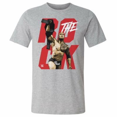 WWE ザ・ロック ドウェイン/ジョンソン Tシャツ Legends Championship 500Level ヘザーグレー | セレクション |  MLB NBA NFL プロ野球グッズ専門店 公式オンラインストア