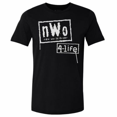 WWE ニュー・ワールド・オーダー nWo Tシャツ Legends 4-Life  500Level ブラック