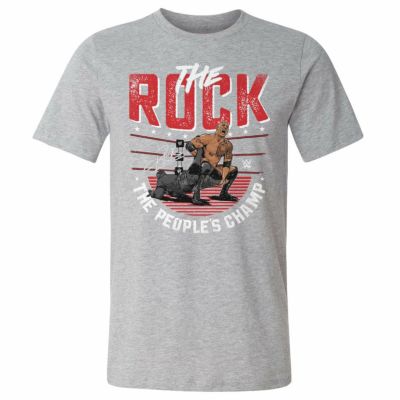 WWE ザ・ロック ドウェイン/ジョンソン Tシャツ Legends Sharpshooter 500Level ヘザーグレー | セレクション |  MLB NBA NFL プロ野球グッズ専門店 公式オンラインストア