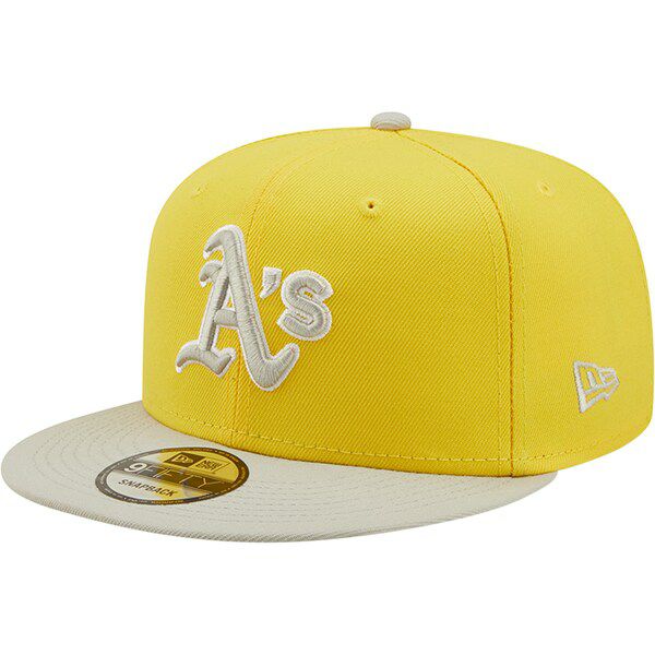 MLB アスレチックス キャップ Spring 2トーン 9FIFTY スナップバック