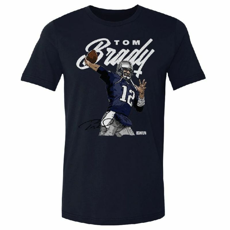 NFL トム・ブレイディ ペイトリオッツ Tシャツ Script T-Shirt