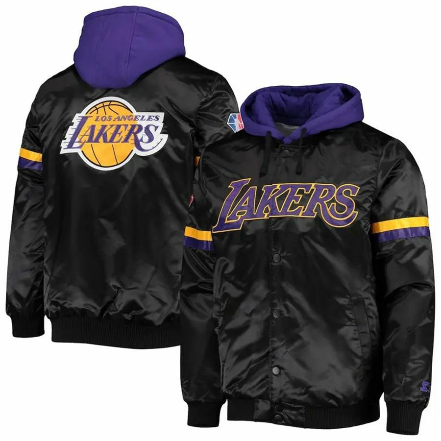 NBA レイカーズ スタジャン 75周年 フルスナップ バーシティー 