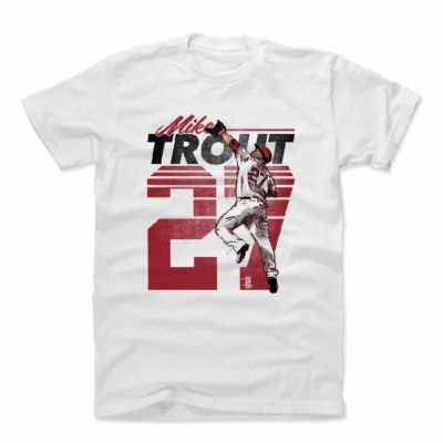 MLB Mike Trout Birthday T-Shirt SGA Los Angeles Angels 8/7/1991 Great .