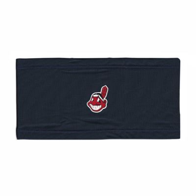 MLB インディアンス ヘッドバンド オーセンティックコレクション ニューエラ/New Era ブラック