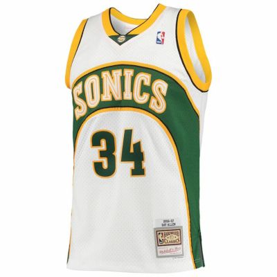 NBA レイ・アレン シアトル・スーパーソニックス ユニフォーム スウィングマン 2006-07 ミッチェル＆ネス/Mitchell & Ness ホワイト